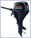 Описание: Подробные технические характеристики лодочного мотора Nissan Marine NSF 9.8...