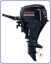 Описание: Подробные технические характеристики лодочного мотора Nissan Marine NSF 15...