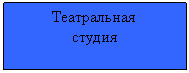 Подпись: Театральная
студия