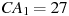 CA_1=27