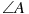 ��������: \angle A