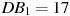��������: DB_1=17