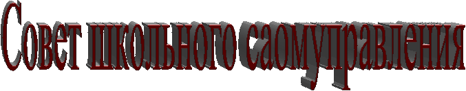 Совет школьного саомуправления