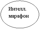 Овал: Интелл. марафон