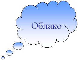 Выноска-облако: Облако