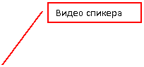 Выноска 2: Видео спикера