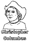 columbus day coloring book pages