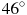 46^\circ