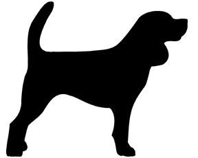beagle_siluette_black