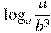 \log_a \frac{a}{b^3}