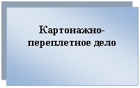 Подпись: Картонажно-переплетное дело