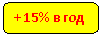 ����������� �������������: + 15% � ���