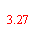 �������: 3.27
