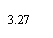 �������: 3.27