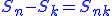 http://www.imathas.com/cgi-bin/mimetex.cgi?\color%7bblue%7d%7BS%7D_%7B%7Bn%7D%7D-%7BS%7D_%7B%7Bk%7D%7D%3D%7BS%7D_%7B%7B%7Bn%7D%7Bk%7D%7D%7D