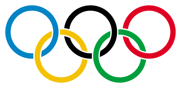 File:Olympic rings with white rims.svg