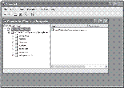 �������� Security Templates (������� ������������)