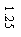 �������: 1.25