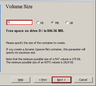 TrueCrypt GUI