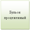 Подпись: Бульон процеженный