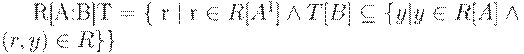 R[A:B]T