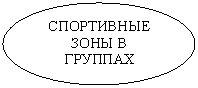 Овал: СПОРТИВНЫЕ ЗОНЫ В ГРУППАХ