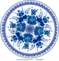 ��������: stock-vector-russian-decorative-ornamental-plate-gzhel.jpg