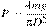 P = \frac{{4mg}}{{\pi D^2 }}