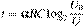 t=\alpha RC\log _{2} \frac{{U_0 }}{U}