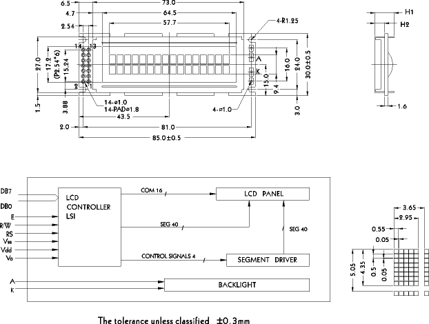 LCD-������� PC1602J