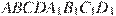 ABCDA_1B_1C_1D_1