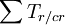 \sum{}^{}T_{r/cr}