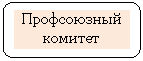 Скругленный прямоугольник: Профсоюзный комитет