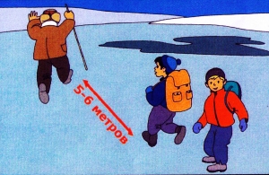 переход по реке