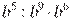 b^5:b^9\cdot b^6