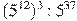 (5^{12})^3:5^{37}