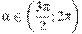 \alpha \in \left(\frac{3\pi }{2};\,2\pi \right)
