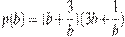 p(b)=(b+\frac{3}{b})(3b+\frac{1}{b})