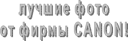 лучшие фото
от фирмы CANON!