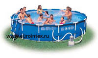 ������� ��������� Metal Frame Pools 457*91 �� + ���������� + �������������, Intex 54442