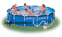 ������� ��������� Metal Frame Pools 457*107�� + ����������, Intex 56949*