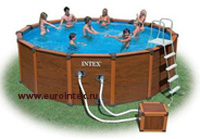 ������� ��������� SEQUOIA SPIRIT Wood-Grain Frame Pools 508*124��, ���������� NEW 2008 ���, Intex 54462