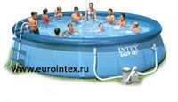 ������� Easy Set Pool 457*122 �� + ����������, Intex 56912