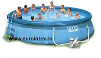 ������� Easy Set Pool 549*122 �� + ���������� + �������������, Intex 54405