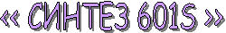 << ������ 601S >>
