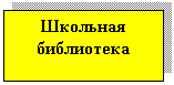 Подпись: Школьная библиотека