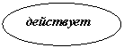 Овал: действует