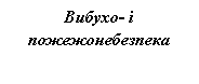 Подпись: Вибухо- і пожежонебезпека