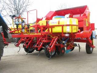 Описание: Картофелесажалка 4-рядная полунавесная СК-4