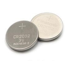CR-2032 3 Volt Lithium Battery 2 Pack Batteries - Click Image to Close